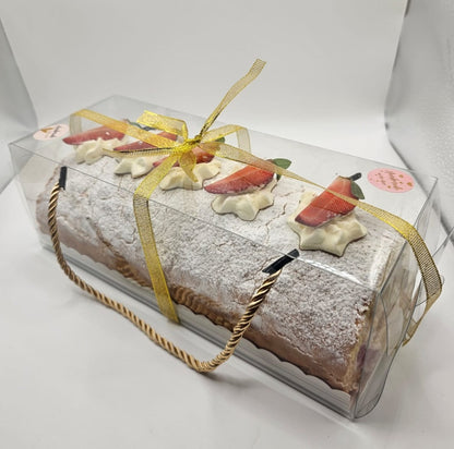 DeluxeDesserts - Erdbeerroulade